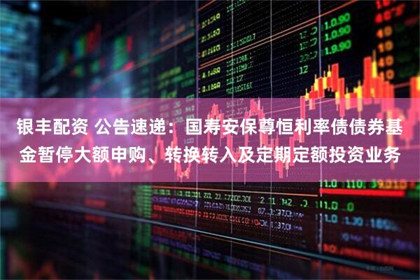 银丰配资 公告速递：国寿安保尊恒利率债债券基金暂停大额申购、转换转入及定期定额投资业务