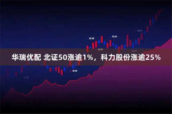 华瑞优配 北证50涨逾1%，科力股份涨逾25%
